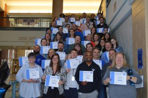 The 2023 Superlative winners pose for a group photo.