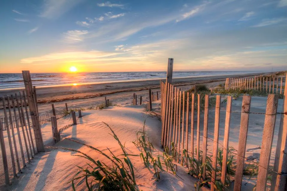 Sunrise at Corolla Beach, North Carolina.