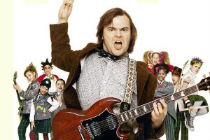 Frankenburg plays the guitar in school, much like Jack Black's character Dewey Finn in "School of Rock."