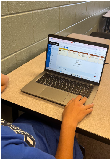 Student reviews with AP Classroom study tools.