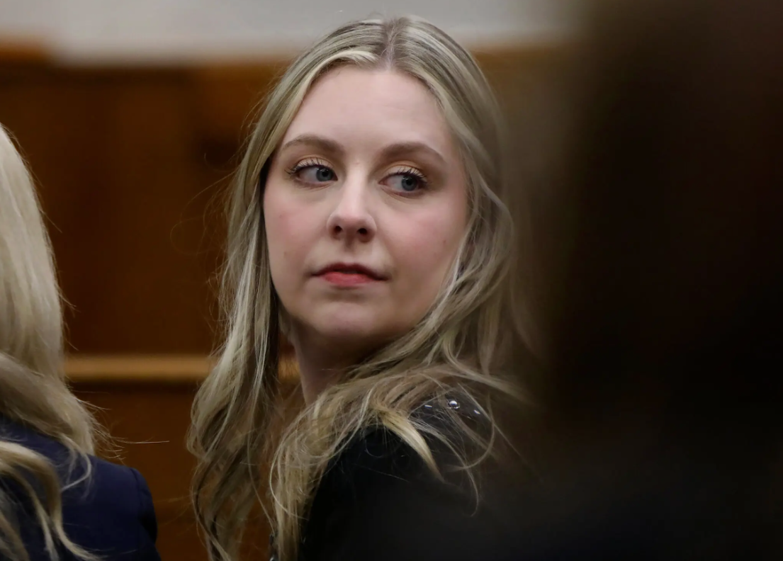 Abby Zwerner appears in court during the civil trial.

