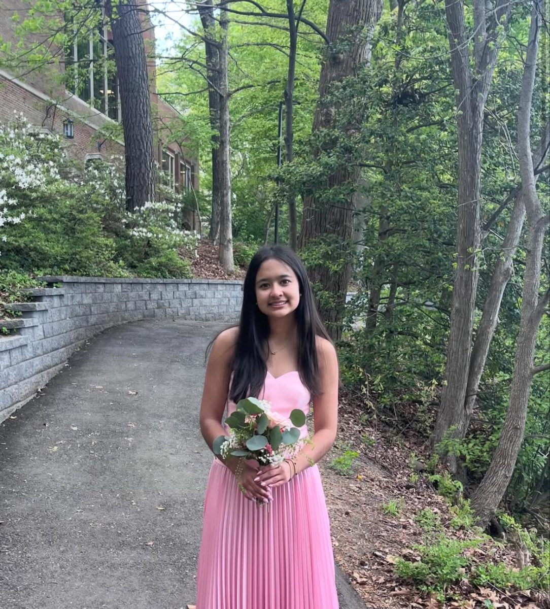 Lily Karim poses for Prom 2026 photos.