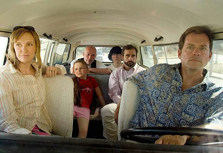 The Hoover family in "Little Miss Sunshine" (2006).