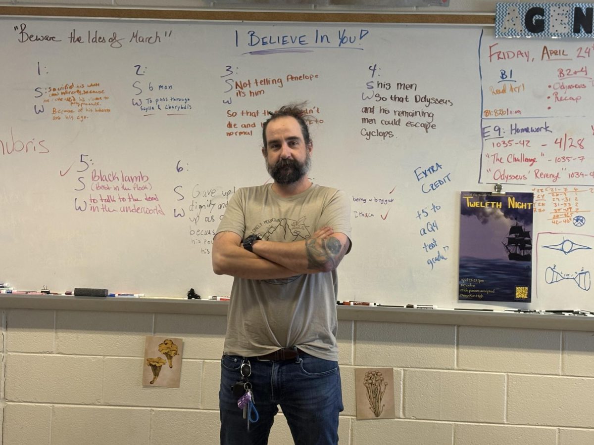Jason Liebler has settled into his classroom.