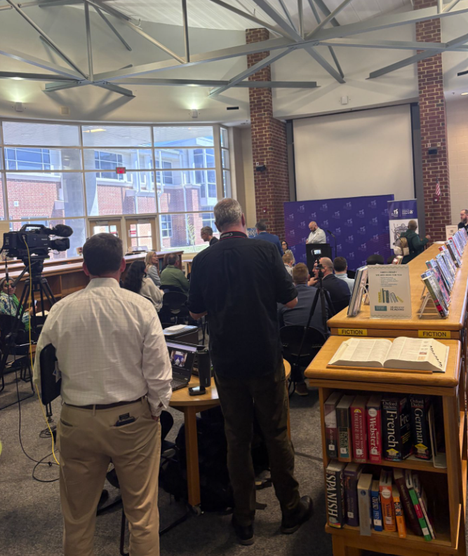The 2026 National Speech & Debate press conference announcing the location of the upcoming summer tournament.